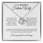 Future Wife - Best Thing - Love Knot Necklace