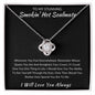 Smokin Hot Soulmate - Straighten Your Crown - Love Knot Necklace