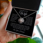 Wife - Feel My Love - Love Knot Necklace