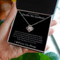 Smokin Hot Soulmate - Straighten Your Crown - Love Knot Necklace