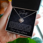 Soulmate - My Queen - Love Knot Necklace