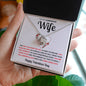 Valentine For My Wife - Deeper In Love - Love Knot Necklace