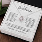 Soulmate - Missing Piece - Love Knot Necklace