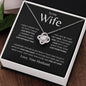 Wife - Last Everything - Love Knot Necklace