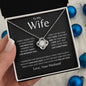 Wife - Last Everything - Love Knot Necklace