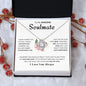 To My Soulmate - Last Everything - Love Knot Necklace