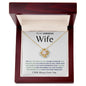 Wife - Home To Me - Love Knot Necklace