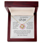 Wife - Feel My Love - Love Knot Necklace