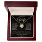 Wife - Can't Live Without You - Love Knot Necklace