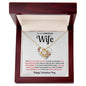 Valentine For My Wife - Deeper In Love - Love Knot Necklace