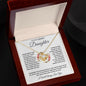 Daughter - Never Forget - Love Knot Necklace
