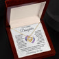 Daughter - Never Forget - Love Knot Necklace