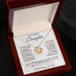 Daughter - Never Forget - Love Knot Necklace