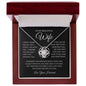 Wife - Feel My Love - Love Knot Necklace