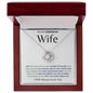 Wife - Home To Me - Love Knot Necklace
