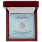 Daughter - Unlimited Potential - Love Knot Necklace