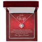 Wife Valentine - First Date - Love Knot Necklace