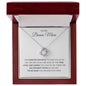 Bonus Mom - Forever Grateful - Love Knot Necklace