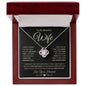 Wife - Can't Live Without You - Love Knot Necklace