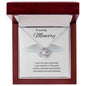 In Loving Memory - Missed Beyond Measure - Love Knot Necklace