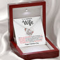 Valentine For My Wife - Deeper In Love - Love Knot Necklace