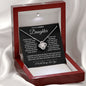 Daughter - Never Forget - Love Knot Necklace