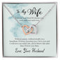 Wife - I Choose You - Interlocking Hearts Necklace