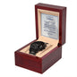 To My Soldier - Military - Black Chronograph Watch
