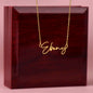 Best Friend - Signature Style Name Necklace