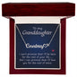 Granddaughter - Personalized Heart Name Necklace