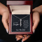 Daughter - Vertical Name Necklace