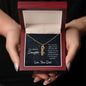 Daughter - Vertical Name Necklace