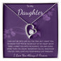 Daughter - You Are Loved - Forever Love Necklace