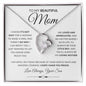 Mom - Loved And Appreciated - Forever Love Necklace