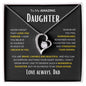 Daughter - Straighten Your Crown - Forever Love Necklace