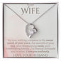 Wife - Love you Endlessly - Forever Love Necklace