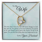 Wife - Proud To Be Your Husband - Forever Love Necklace