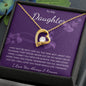 Daughter - You Are Loved - Forever Love Necklace