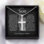 Son - Old Lioness - Cross Chain Necklace