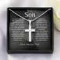 Son - Old Lion - Cross Chain Necklace