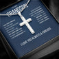 Grandson - Very Proud - Cross Chain Necklace