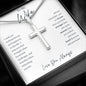 Wife - Always Remember - Cross Chain Necklace