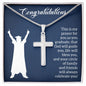 Graduation - Prayer For You - Cross Chain Necklace