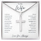 Wife - Always Remember - Cross Chain Necklace
