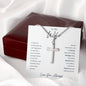 Wife - Always Remember - Cross Chain Necklace