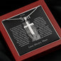 Son - Old Lioness - Cross Chain Necklace