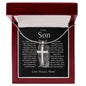Son - Old Lioness - Cross Chain Necklace