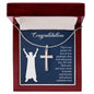 Graduation - Prayer For You - Cross Chain Necklace