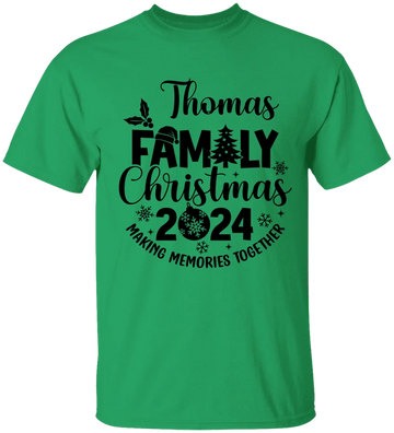 Personalized 2024 Making Memories 2 Unisex Tee