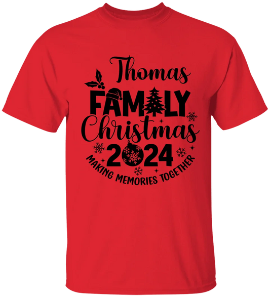 Personalized 2024 Making Memories 2 Unisex Tee